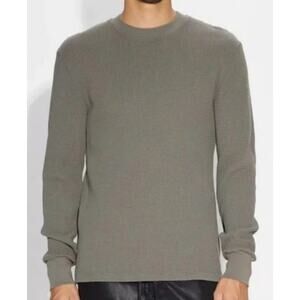 Cotton Citizen Waffle Cooper Thermal Crewneck Slim Long Sleeve Shirt US Mens L